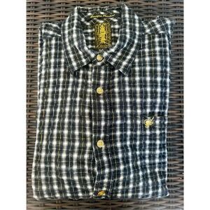 Black and White Checkered Shirt